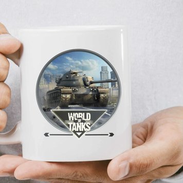 Чашка с играми world of tanks 1049-1 фото