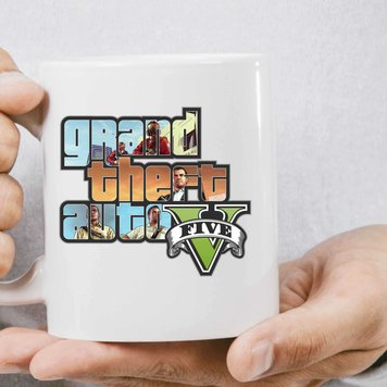 Чашка с играми GTA 1056-1 фото