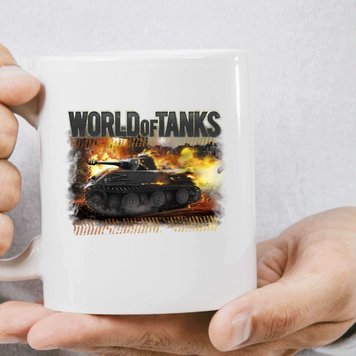 Чашка з іграми world of tanks 1064-1 фото