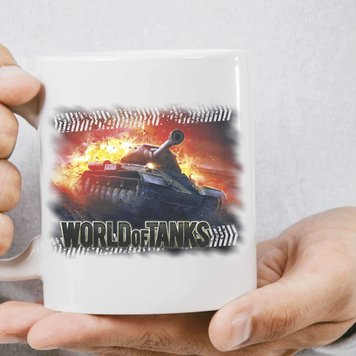 Чашка с играми world of tanks 1048-1 фото