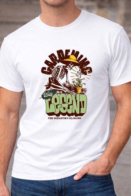 Чоловіча чоловіча футболка з принтом воїна Legend у бойовому стилі A162-1 фото